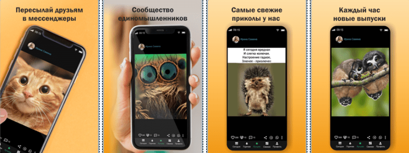 Скриншот приложения Гы-Гы приколы 