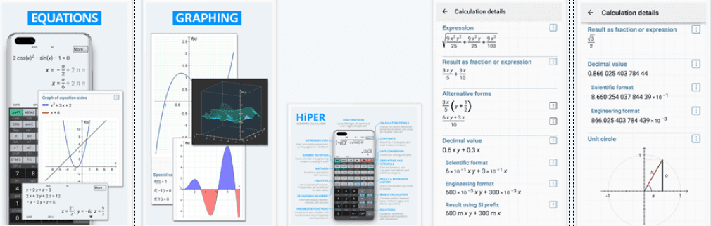 Скриншот приложения HiPER Calc Pro