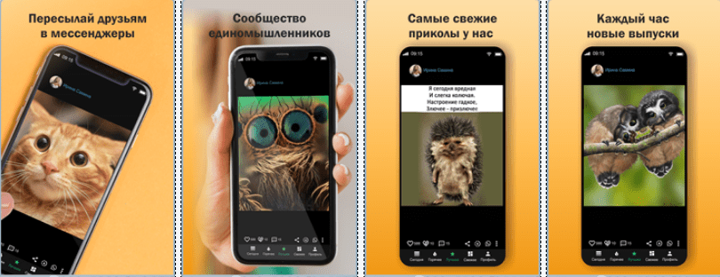 Скриншот приложения Гы-Гы приколы
