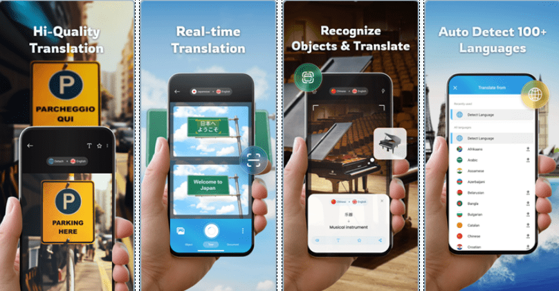 Скриншот приложения Camera Translator / Переводчик камеры