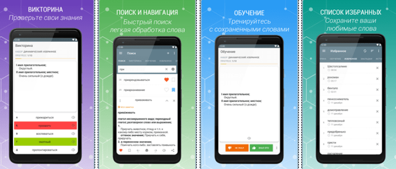 Скриншот приложения Русский Толковый Словарь